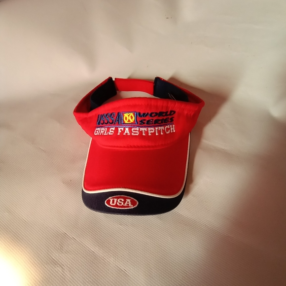 USSSA World Series girls fastpitch visor - Picture 1 of 5